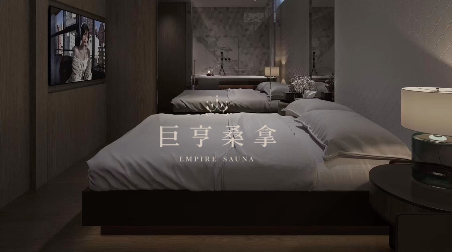 Empire Sauna themed luxury suite