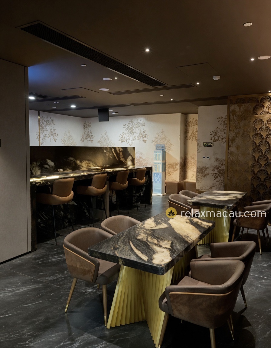 Manhao Spa dining lounge
