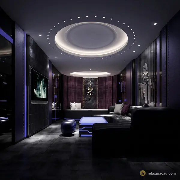 极品桑拿紫调 VIP 厅