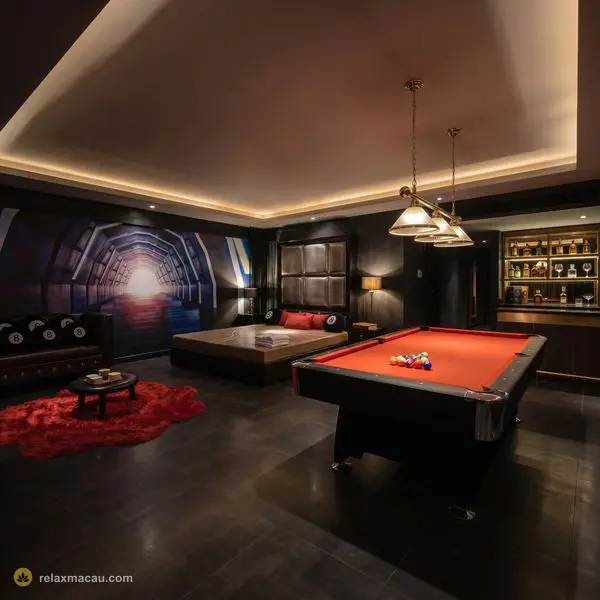 晋会MCLUB桌球主题套房